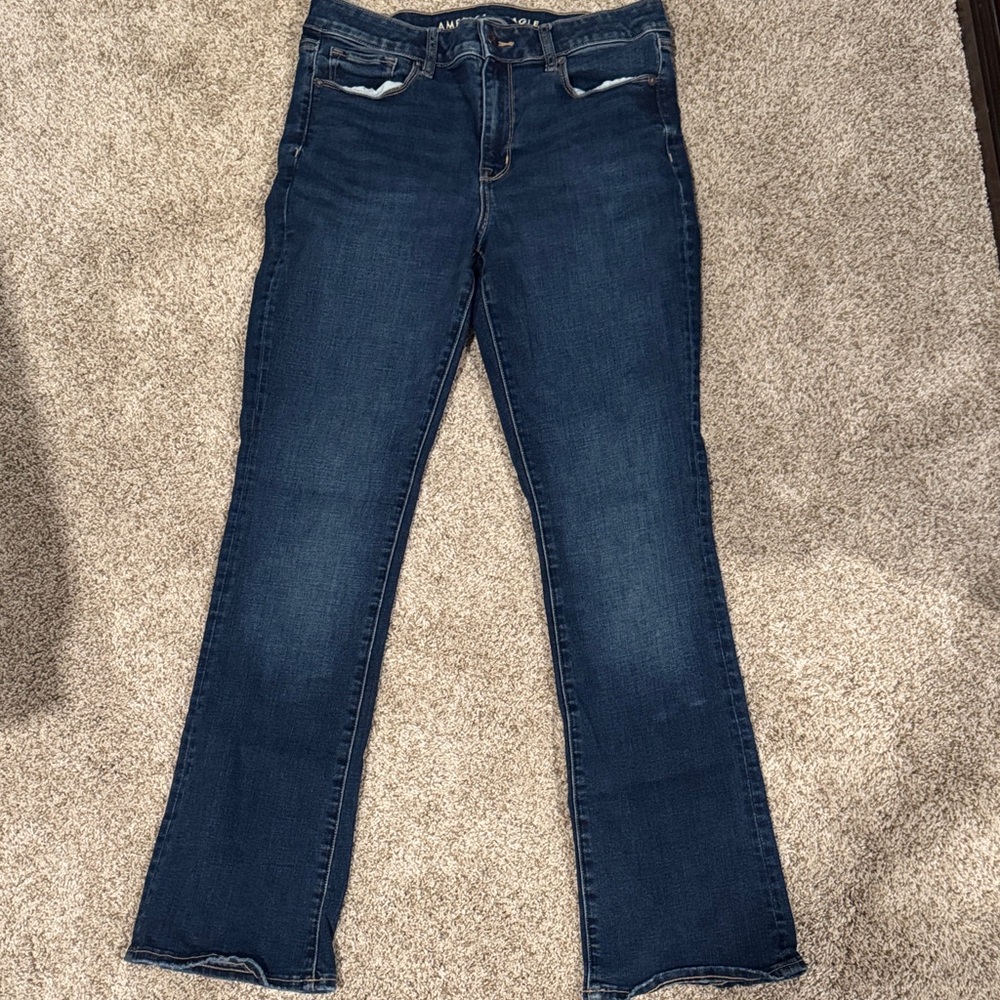 AE Dark Wash Women’s Jeans - Skinny kick Fit